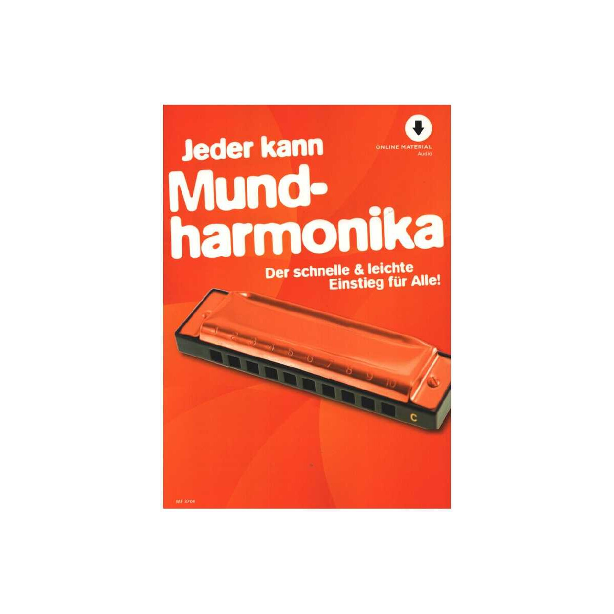 Jeder kann Mundharmonika (+Online Audio) box