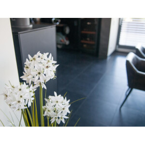 Europalms Alliumgras, Kunstpflanze, weiß, 120 cm