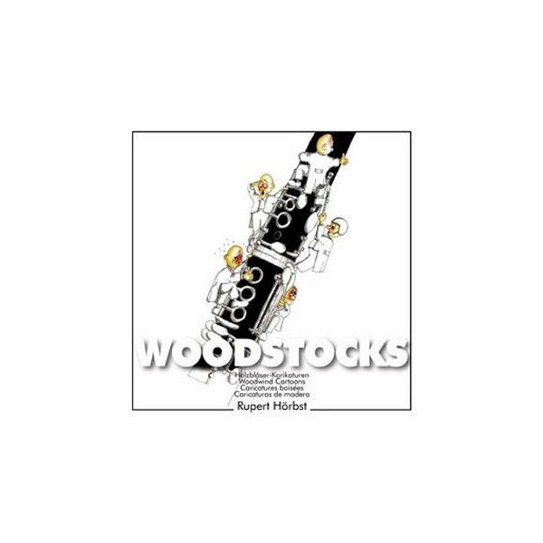 Woodstocks Holzbläser-Kariaturen