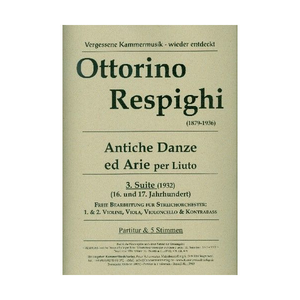 Suite Nr.3 für Laute