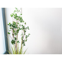 Europalms Immergrünstrauch mit Gras, Kunstpflanze, 182 cm