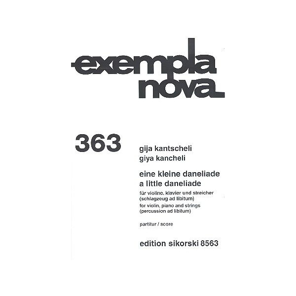 Eine kleine Daneliade für Violine, Klavier