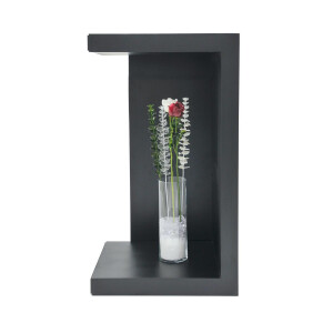 Europalms Kristalleukalyptus, Kunstpflanze, transparent, 81cm 12x