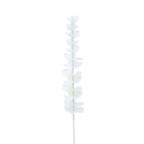 Europalms Kristalleukalyptus, Kunstpflanze, weiß, 81cm 12x