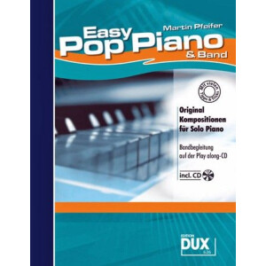 Easy Pop Piano and Band (+CD):