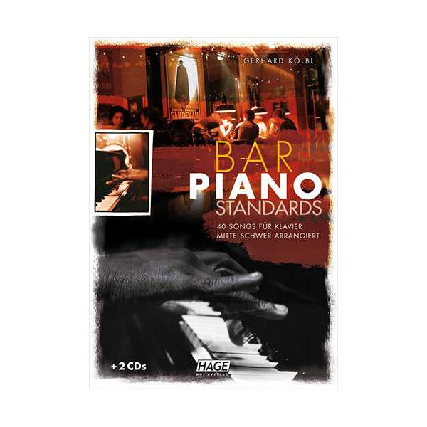 Bar Piano Standards (+2 CDs): für Klavier