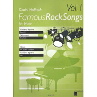 Famous Rock Songs vol.1: für Klavier