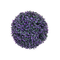 Europalms Graskugel, künstlich, pink, 22cm