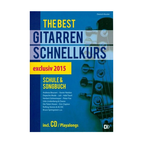 The best Gitarrenschnellkurs - exklusiv (+CD):