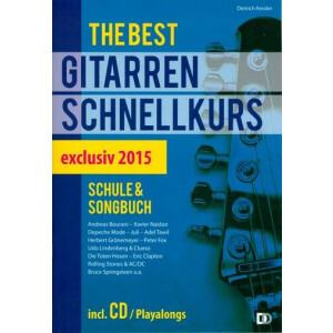 The best Gitarrenschnellkurs - exklusiv (+CD):