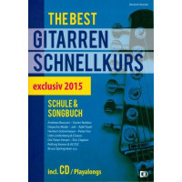 The best Gitarrenschnellkurs - exklusiv (+CD):