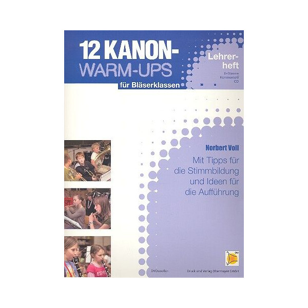 12 Kanon-Warm-ups (+CD)