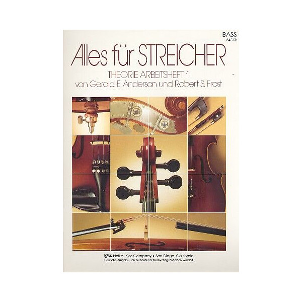 Alles für Streicher Band 1 Theorie Arbeitsheft