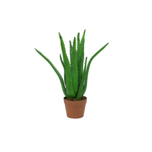 Europalms Aloe-Vera-Pflanze, Kunstpflanze, 63cm
