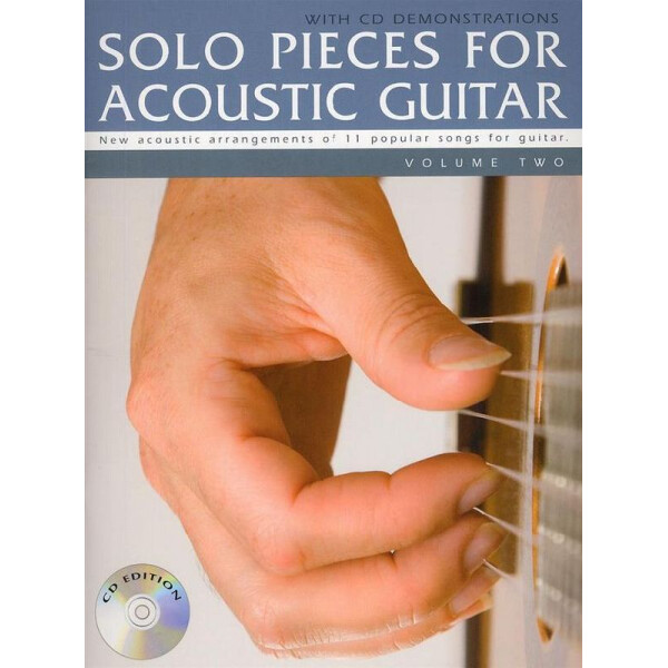 Solo Pieces vol.2 (+CD): for acoustic guitar/tab