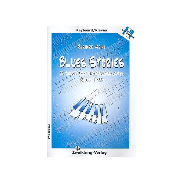 Blues Stories (+Midifiles): für Klavier