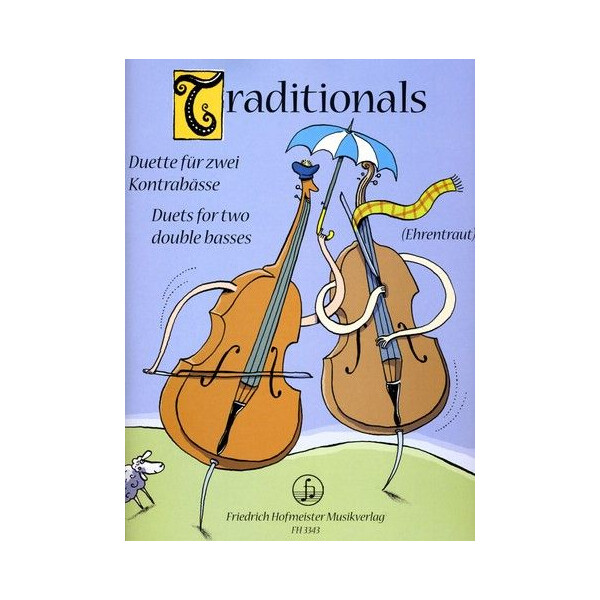 Traditionals: für 2 Kontrabässe