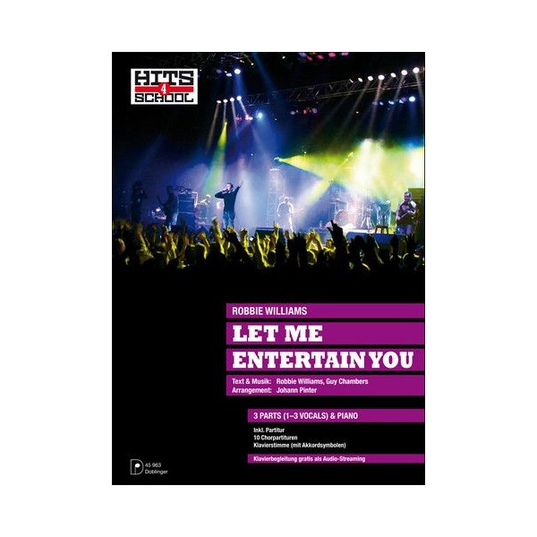 Let me entertain You für 1-3 Stimmen