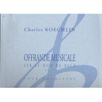 Offrande musicale sur le nom de Bach op.187