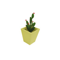 Europalms Fiberglastopf, gelb, 39x45cm