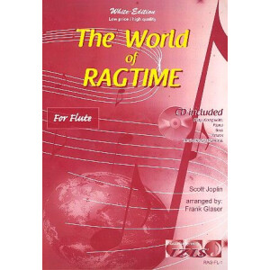 The World of Ragtime (+CD): for flute