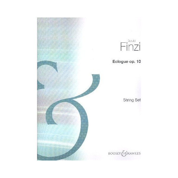 Eclogue op.10 für Streicher und Klavier