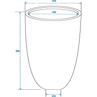 Europalms Leichtsin CUP-69, braun, glänzend