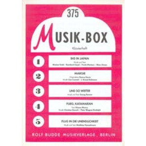 Musik Box Klavierheft Band 375