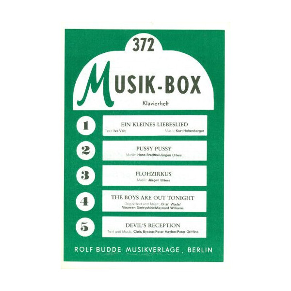 Musik Box Klavierheft Band 372