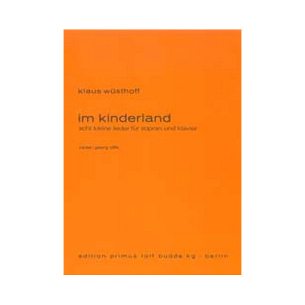 Im Kinderland Album für Gesang