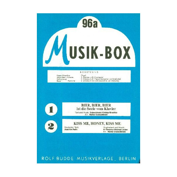 Bier Bier Bier ist die Seele vom Klavier und