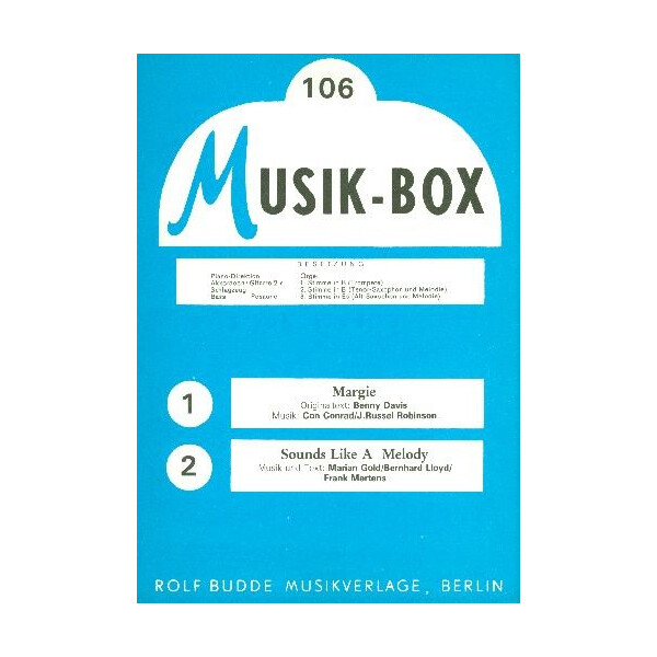 Margie und Sounds like a Melody:
