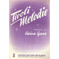 Tivoli Melodie: für Klavier
