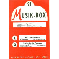 Der rote Korsar und Liebe heisst lamour: