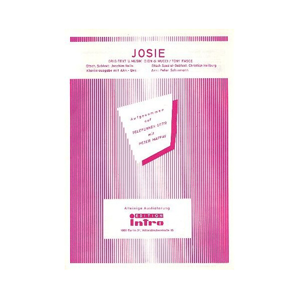 Josie: Einzelausgabe