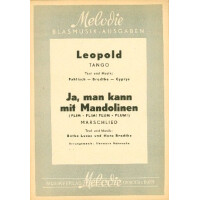 Leopold und Ja man kann mit Mandolinen: