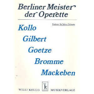 Berliner Meister der Operette: