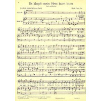 Es klopft mein Herz bum bum und