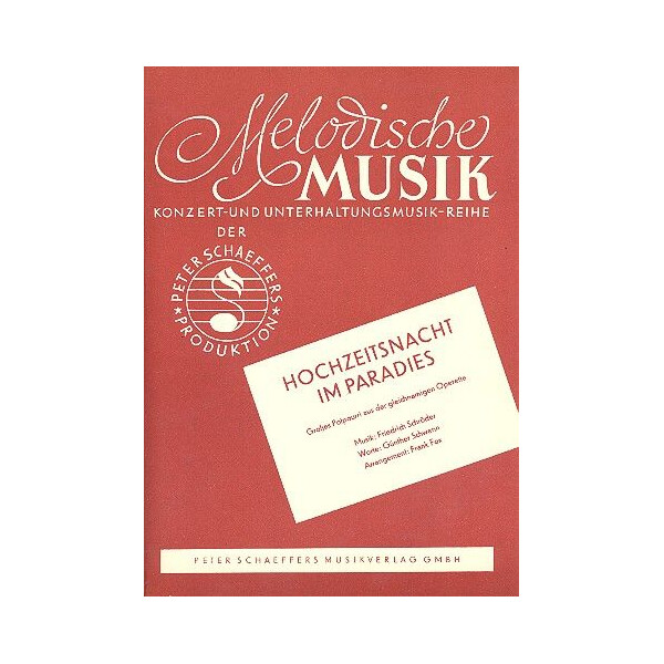 Hochzeitsnacht im Paradies: