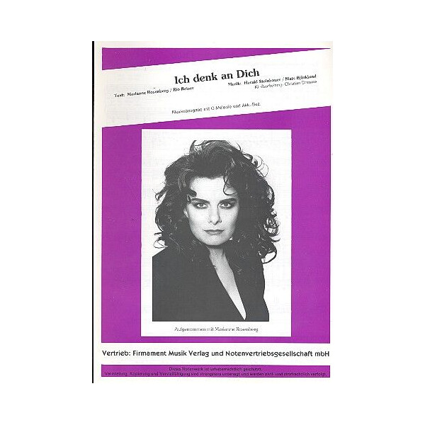 Ich denk an Dich: Einzelausgabe
