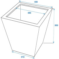 Europalms Leichtsin BASIC-50, braun, glänzend