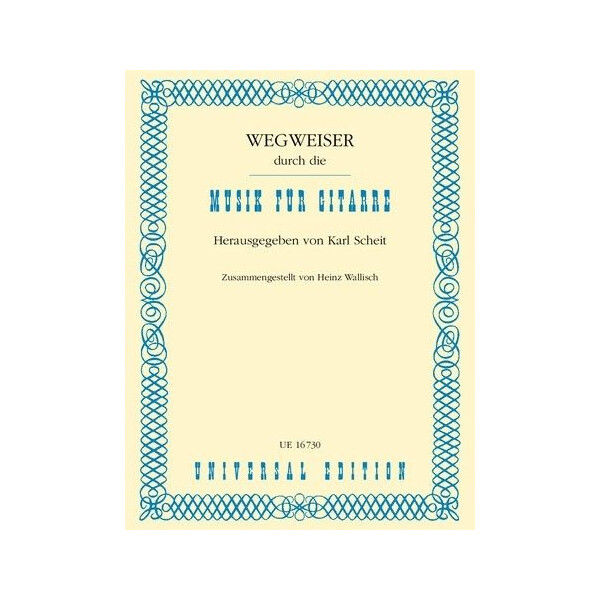 Wegweiser durch die Musik für Gitarre