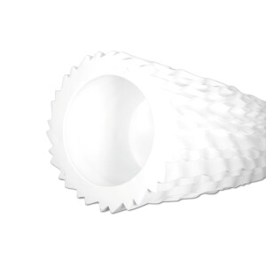 Europalms Designübertopf LAMELLA-140, weiß