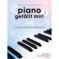 Piano gefällt mir! Light 20 Chart und Film-Hits - Band 1