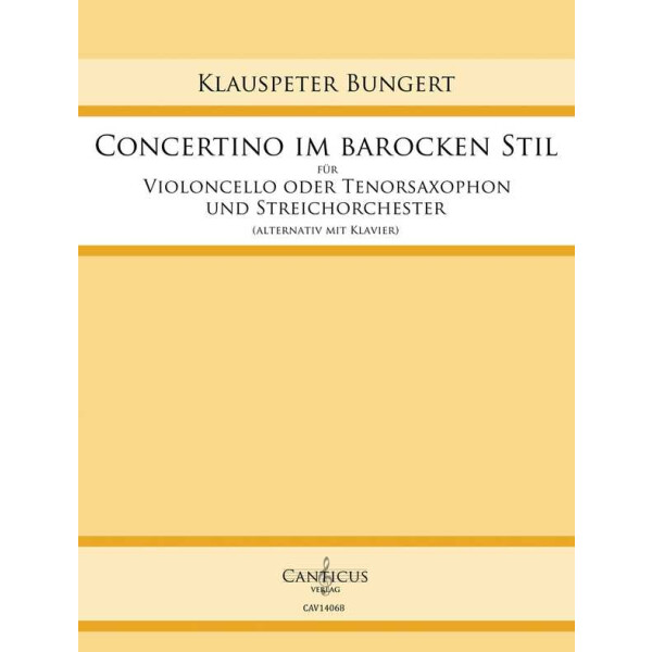 Concertino im barocken Stil