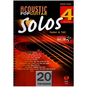 Acoustic Pop Guitar Solos vol.4 (+CD)
