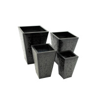 Europalms Zinkübertopf, gemustert, 31cm