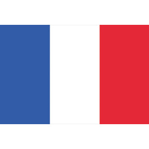 Europalms Flagge, Frankreich, 600x360cm