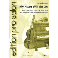 My Heart will go on: für Violine, Violoncello