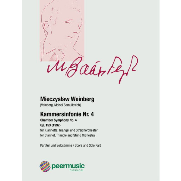 Kammersinfonie Nr.4 op.153 für Klarinette,